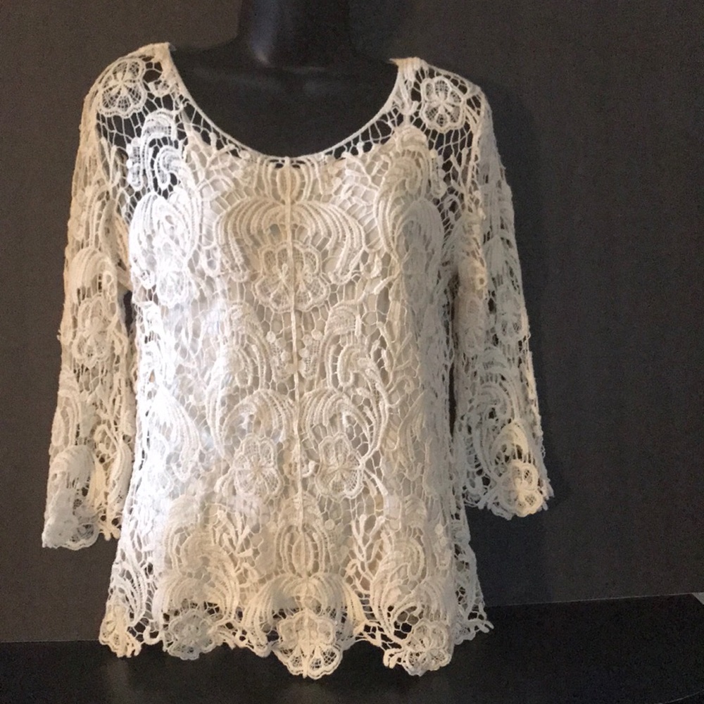 Crochet Lace Top